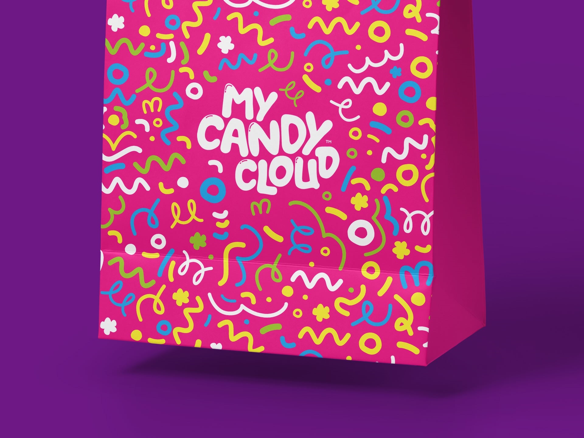 My Candy Cloud - Gift Bag Design My Candy Cloud Merchandise Design